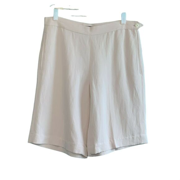RALPH LAUREN WOMEN FLAT PINK BERMUDA SHORTS SIZE 10 - Picture 1 of 11